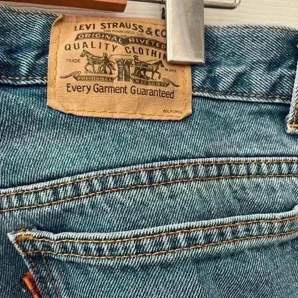 Levi’s  men’s vintage orange tab medium wash jeans size 33/30 - Picture 7 of 10